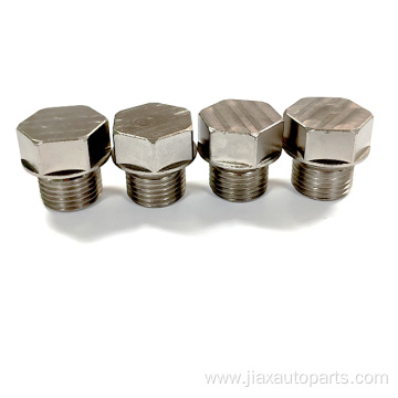 Oxygen sensor hexagon plug, M18*1.5 Steel